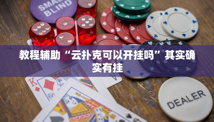 辅助神器“wepoker透视脚本”其实确实有挂