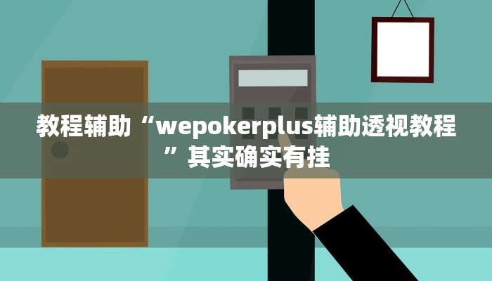 辅助神器“德州局WePoker透视作弊方法”其实确实有挂