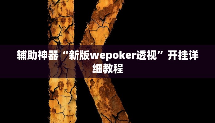 教程辅助“德州AApoker透视挂真的吗”开挂详细教程 教程辅助“德州AApoker透视挂真的吗”开挂详细教程