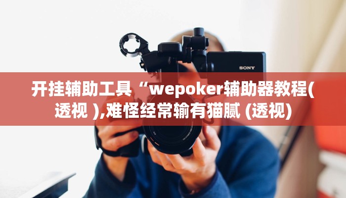 开挂辅助工具“wepoker辅助器教程(透视 ),难怪经常输有猫腻 (透视)