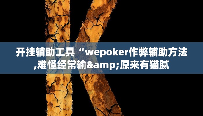 玩家辅助神器:“WePoker私人局透明辅助器”其实确实有挂