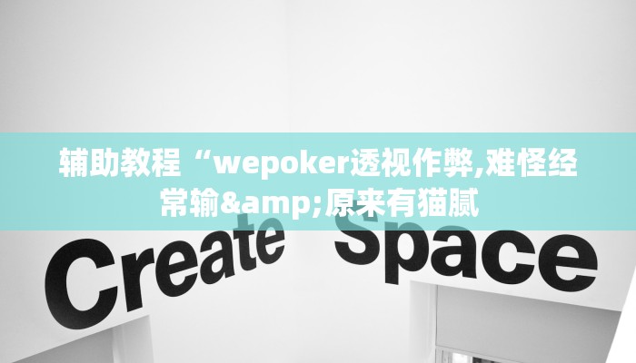 开挂辅助工具“wepoker透视开挂辅助挂(透视 ),难怪经常输有猫腻 (透视)