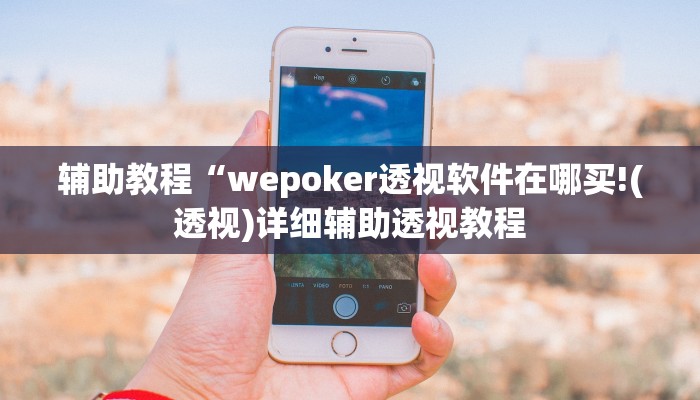 辅助教程“wepoker透视软件在哪买!(透视)详细辅助透视教程