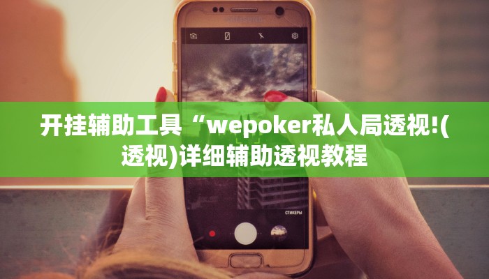 开挂辅助工具“德州wepoker私人局透视挂(透视 )!详细教程透视方法