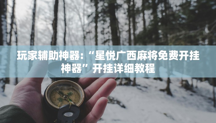 玩家辅助神器:“星悦广西麻将免费开挂神器”开挂详细教程