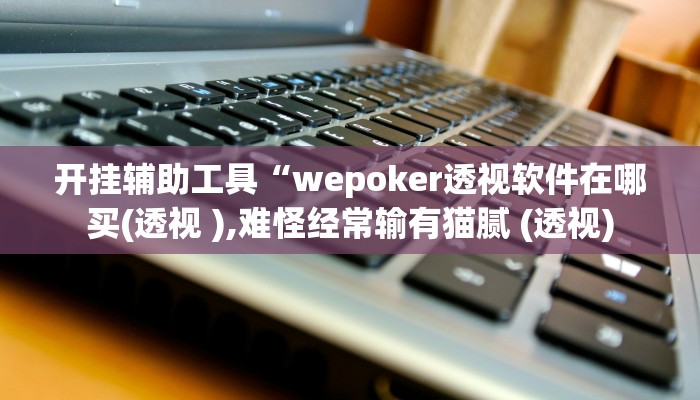 开挂辅助工具“wepoker透视软件在哪买(透视 ),难怪经常输有猫腻 (透视)