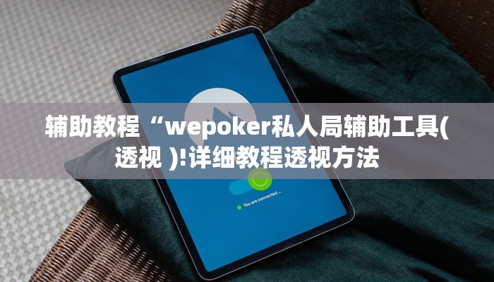 辅助教程“wepoker私人局辅助工具(透视 )!详细教程透视方法