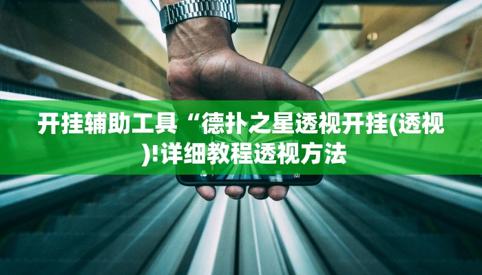 开挂辅助工具“德扑之星透视开挂(透视 )!详细教程透视方法