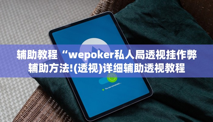 辅助教程“wepoker私人局透视挂作弊辅助方法!(透视)详细辅助透视教程