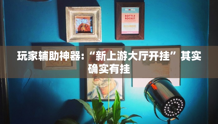 玩家辅助神器:“新上游大厅开挂”其实确实有挂