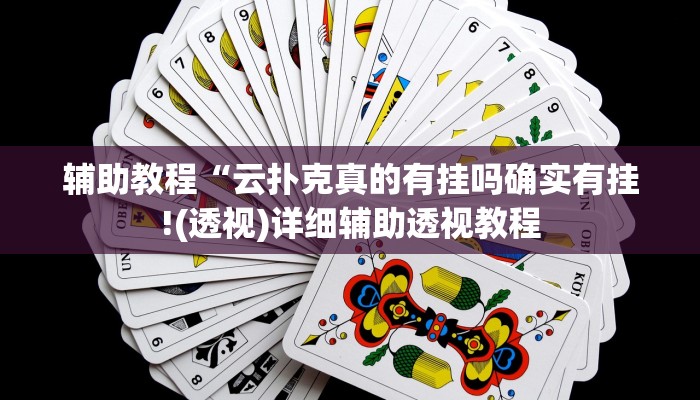 开挂辅助工具“wepoker辅助软件挂(透视 ),难怪经常输有猫腻 (透视)